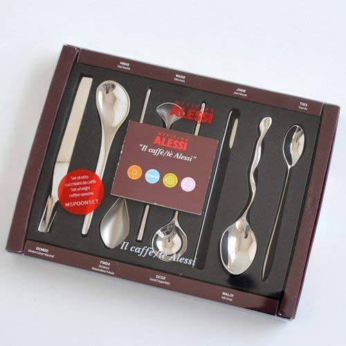 Set med 8 kaffeskedar - Alessi MSPOONSET