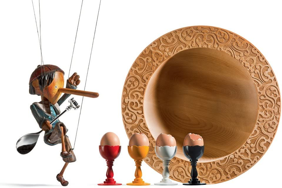 Alessi Dressed-2 äggskedar i presentset - MW20S2