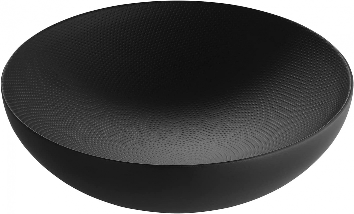 Alessi DUL02/25BT serveringskålar stål, svart