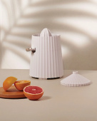 Alessi Plisse elektrisk citrus juicer europeisk plug-MDL07 W Alessi Plisse elektrisk citrus juicer europeisk plug-MDL07 W