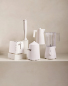 Alessi Plisse elektrisk citrus juicer europeisk plug-MDL07 W Alessi Plisse elektrisk citrus juicer europeisk plug-MDL07 W