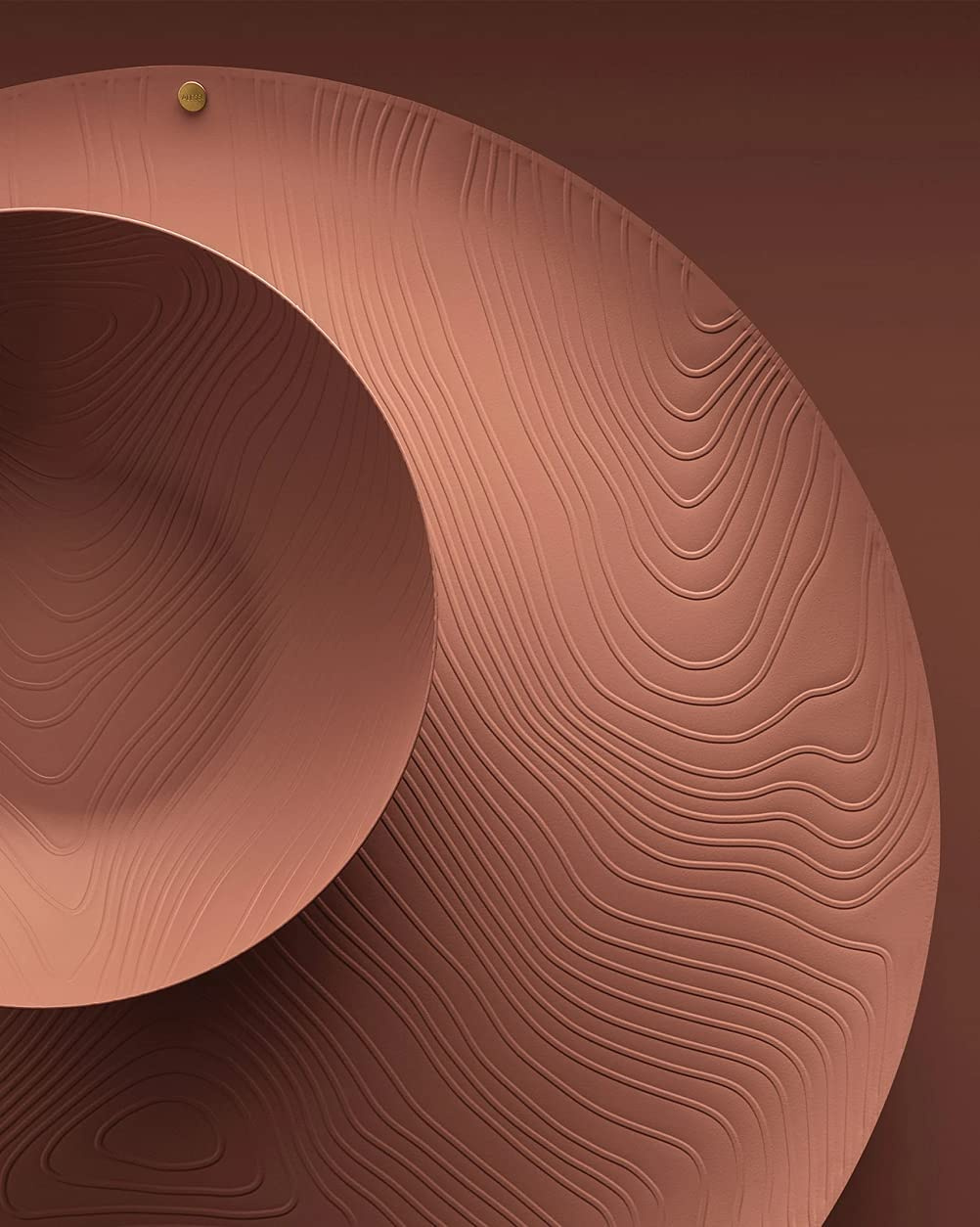 Fruktskål 29 cm Veneer Alessi, PU06/29BR