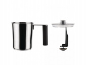 Plisse, mjölkskummare svart, Alessi-MDL13 B Plisse, mjölkskummare svart, Alessi-MDL13 B