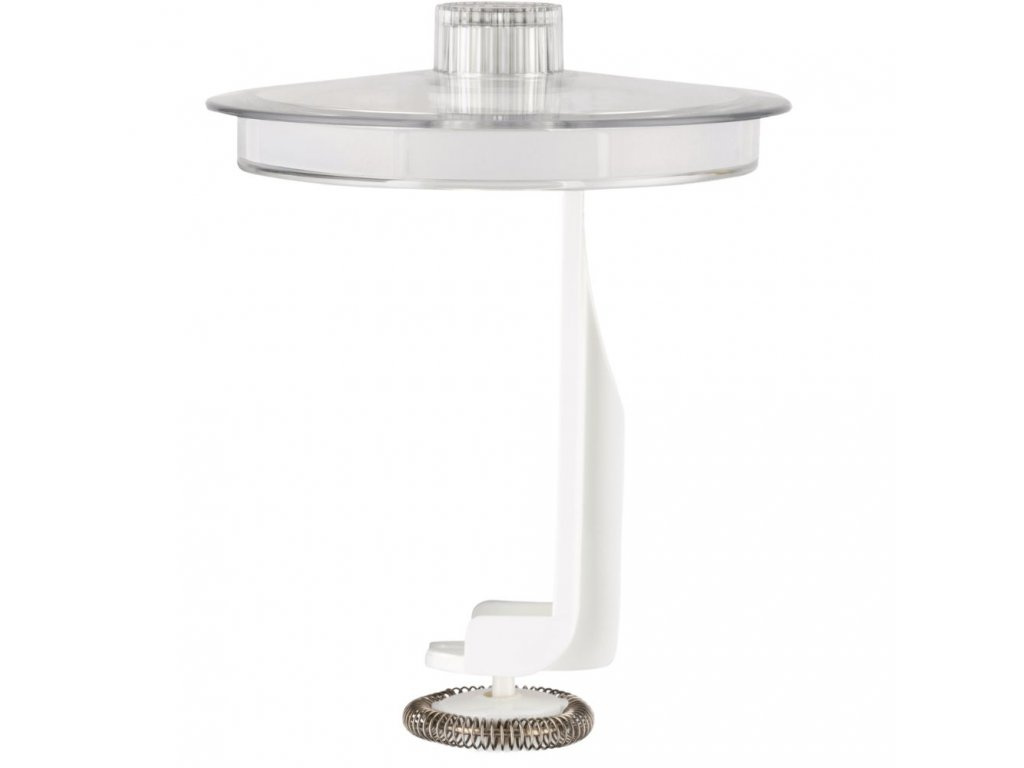 Plisse, mjölkskummare ,vit, Alessi-MDL13 W