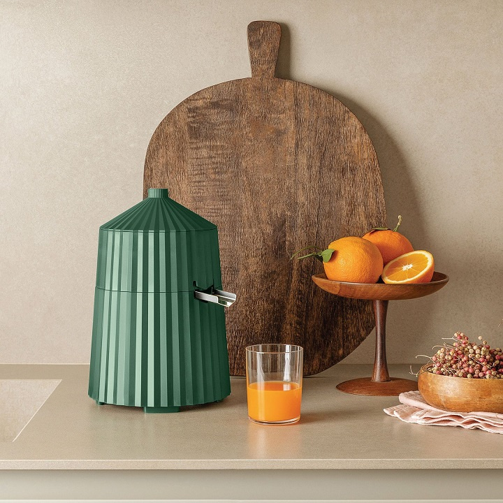 Alessi Plisse elektrisk citrus juicer europeisk plug-MDL07 GR