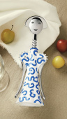 Alessi Anna G. Corkscrew in AlkiPaper® and chrome-plated zamak. Pattern design Delft, AM01A 8 Alessi Anna G. Corkscrew in AlkiPaper® and chrome-plated zamak. Pattern design Delft, AM01A 8
