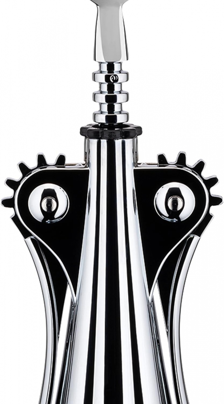 Alessi Anna G. korkskruv i harts termoplast och kromad Zamak, spegelpolerad - AM01 Z