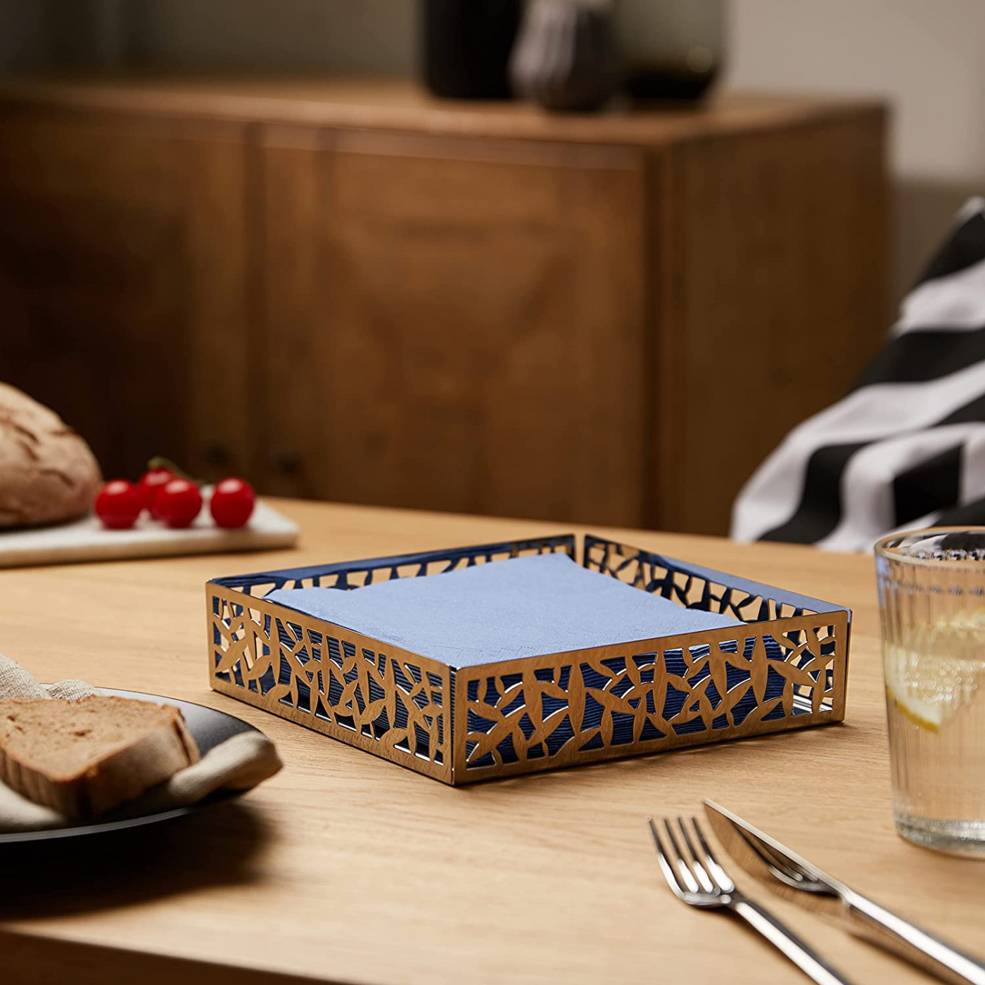 Cactus servetthållare, silver, Alessi-MSA10