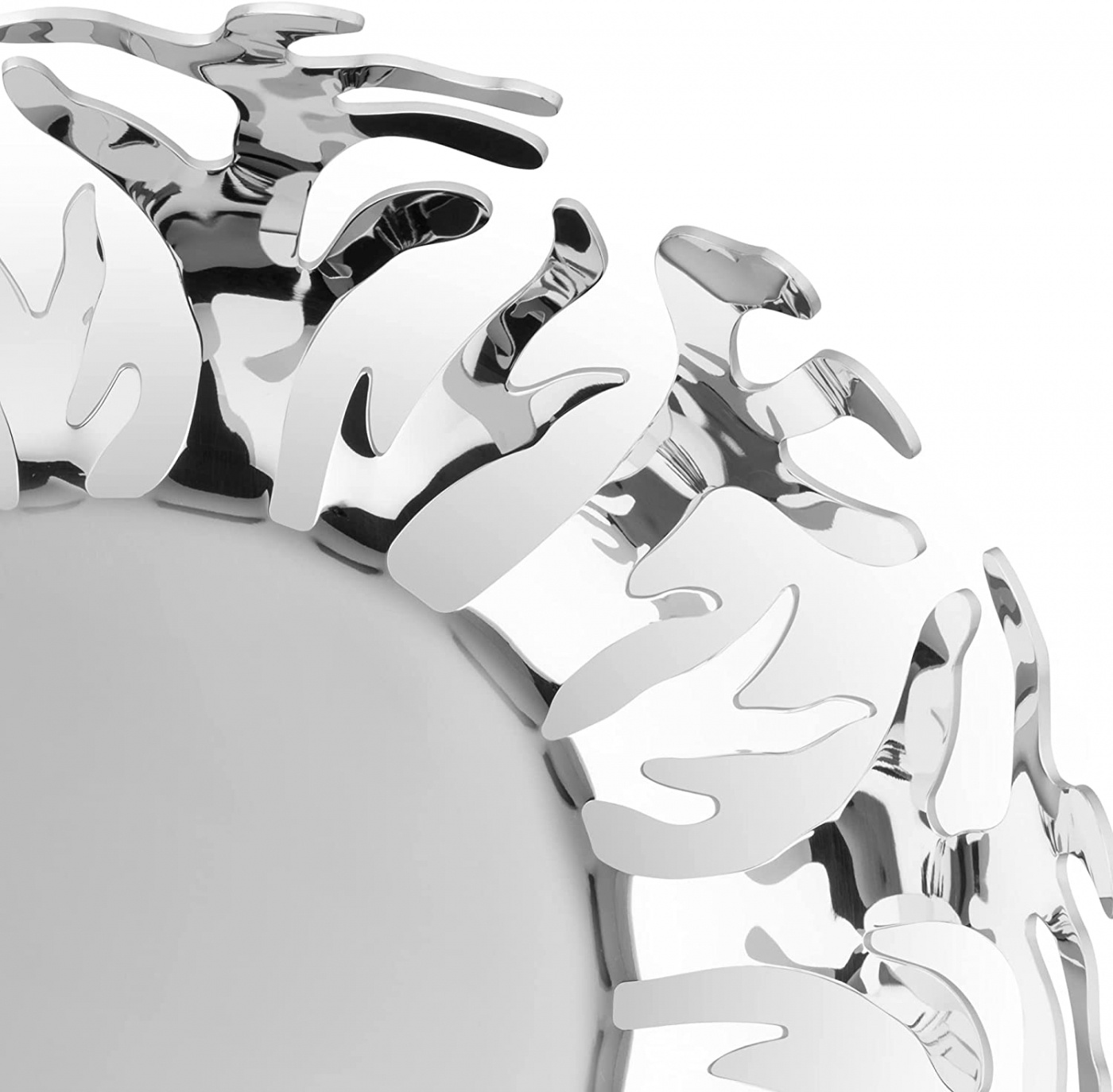 Alessi Mediterraneo Fruktkorg, rostfritt stål, 21 cm - ESI01/21