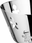 Fruktskål med perforerad kant, rostfritt stål polerad, Alessi Girotondo- AKK04 Fruktskål med perforerad kant, rostfritt stål polerad, Alessi Girotondo- AKK04