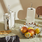 Alessi ESI02 Medelhavet design köksrullhållare, 18/10 rostfritt stål Alessi ESI02 Medelhavet design köksrullhållare, 18/10 rostfritt stål