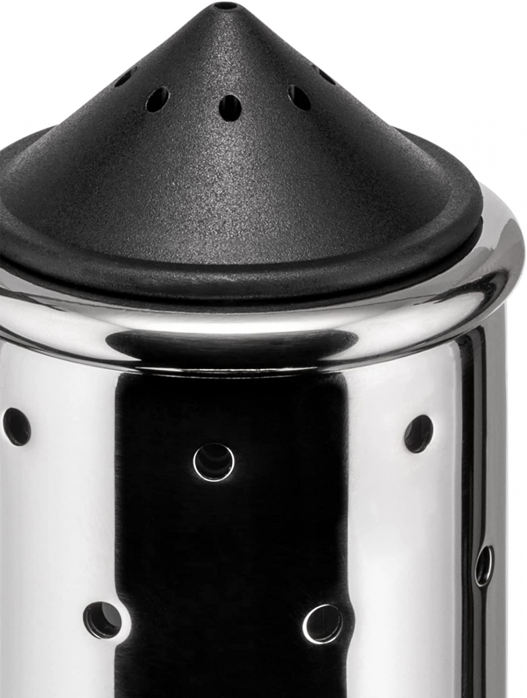 Alessi saltbehållare Castor svart MGSAL B