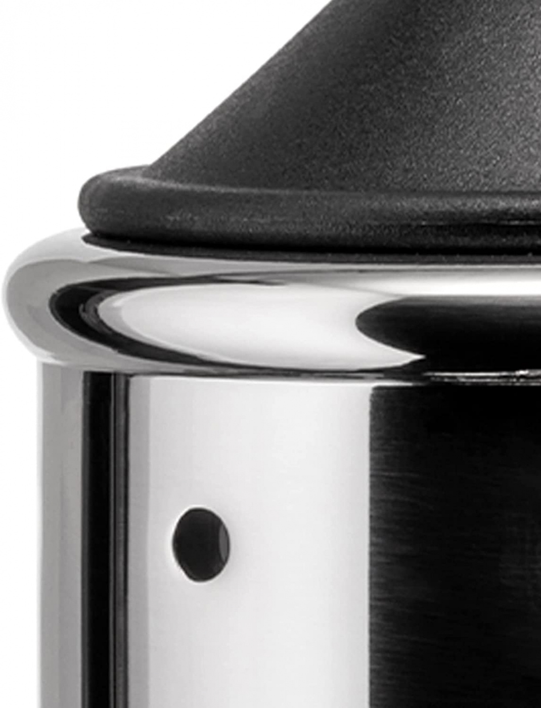 Alessi saltbehållare Castor svart MGSAL B