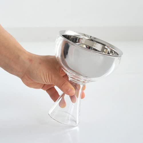 Big Love, Glass Skål Med Sked, Genomsynlig, Alessi- AMMI01SI