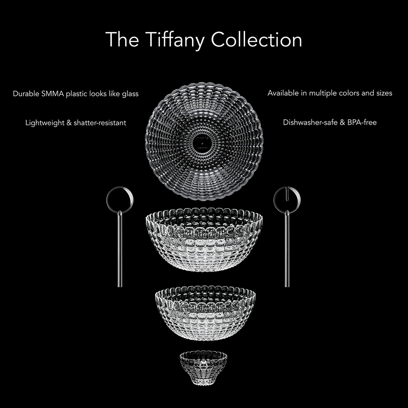 Tiffany skål L transparent Guzzini - 21382500