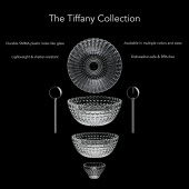 Tiffany skål L transparent Guzzini - 21382500 Tiffany skål L transparent Guzzini - 21382500