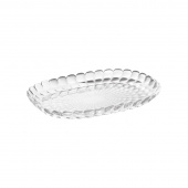 Guzzini Tiffany oval serveringsbricka, storlek L, klar, 27960000 Guzzini Tiffany oval serveringsbricka, storlek L, klar, 27960000