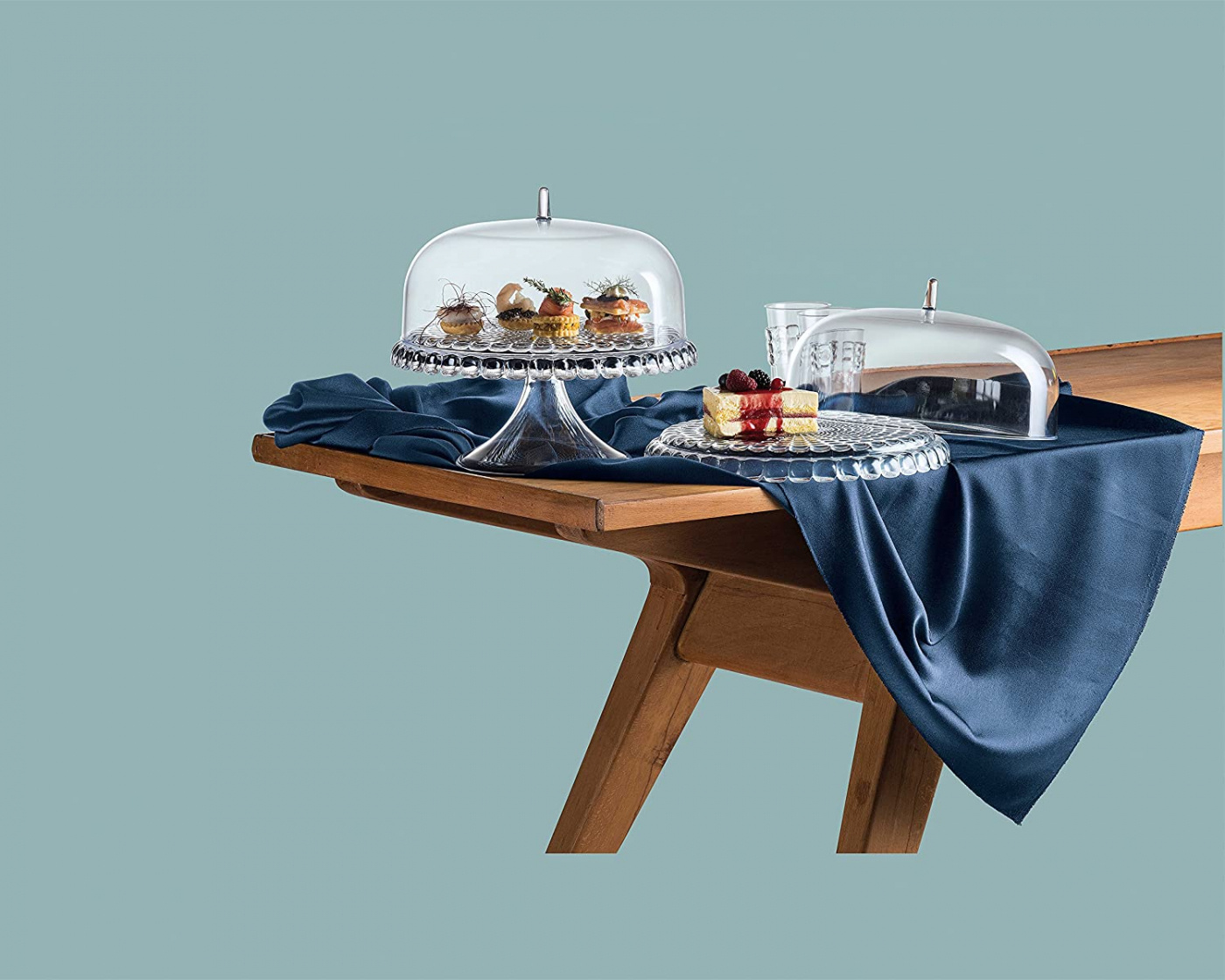 Tiffany Guzzini tårtställ med lock - 287766