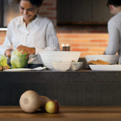 Tierra Skål XL, mjölkvit, en storlek, Guzzini - 317982 Tierra Skål XL, mjölkvit, en storlek, Guzzini - 317982