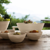 Tierra Skål L, mjölkvit, en storlek Guzzini 318002 Tierra Skål L, mjölkvit, en storlek Guzzini 318002