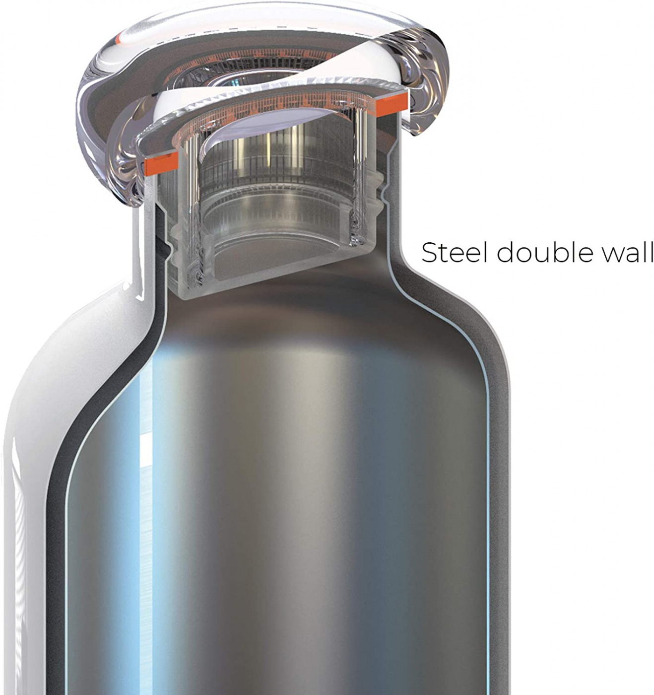 Gyllene termosflaska Guzzini- 11670017