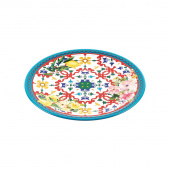 Guzzini mattallrik i melamin Blomma&citron, 27,5 cm, 28190152 Guzzini mattallrik i melamin Blomma&citron, 27,5 cm, 28190152