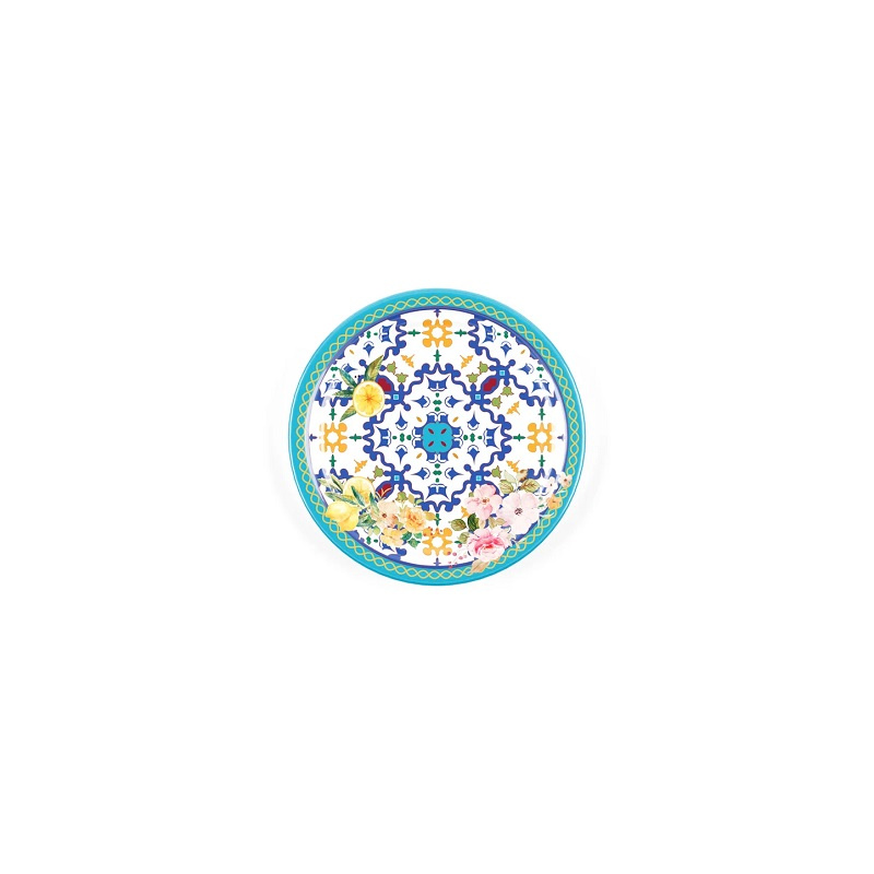 Guzzini melamin desserttallrik Flower&Citron, 21,5 cm, 28190252