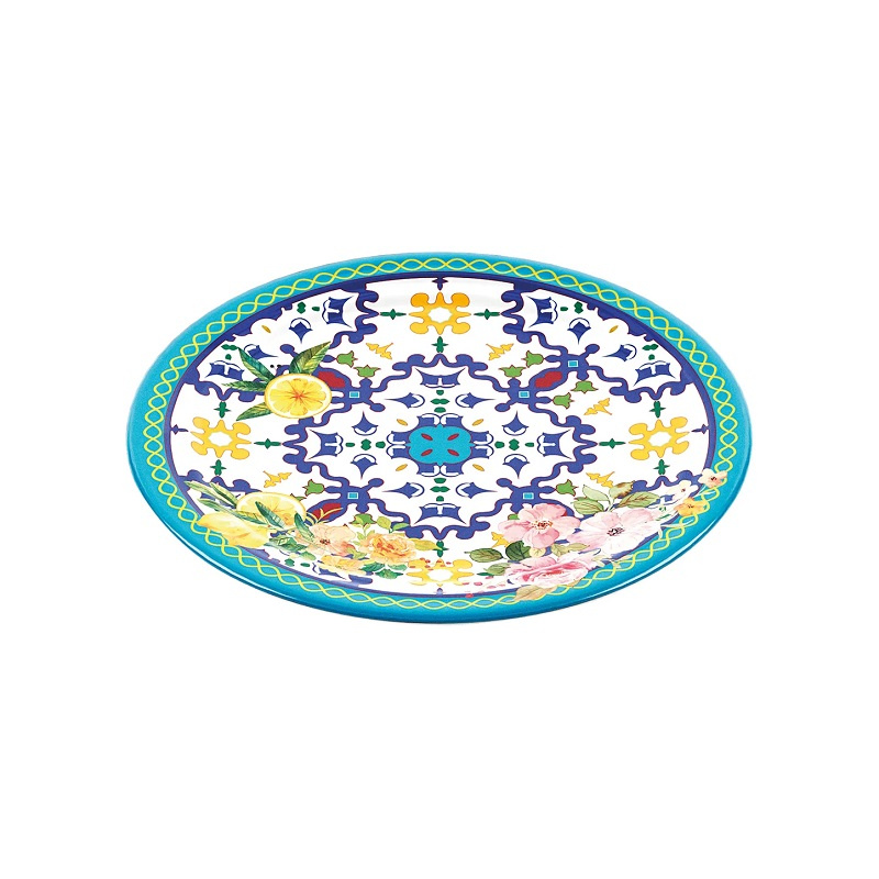 Guzzini melamin desserttallrik Flower&Citron, 21,5 cm, 28190252