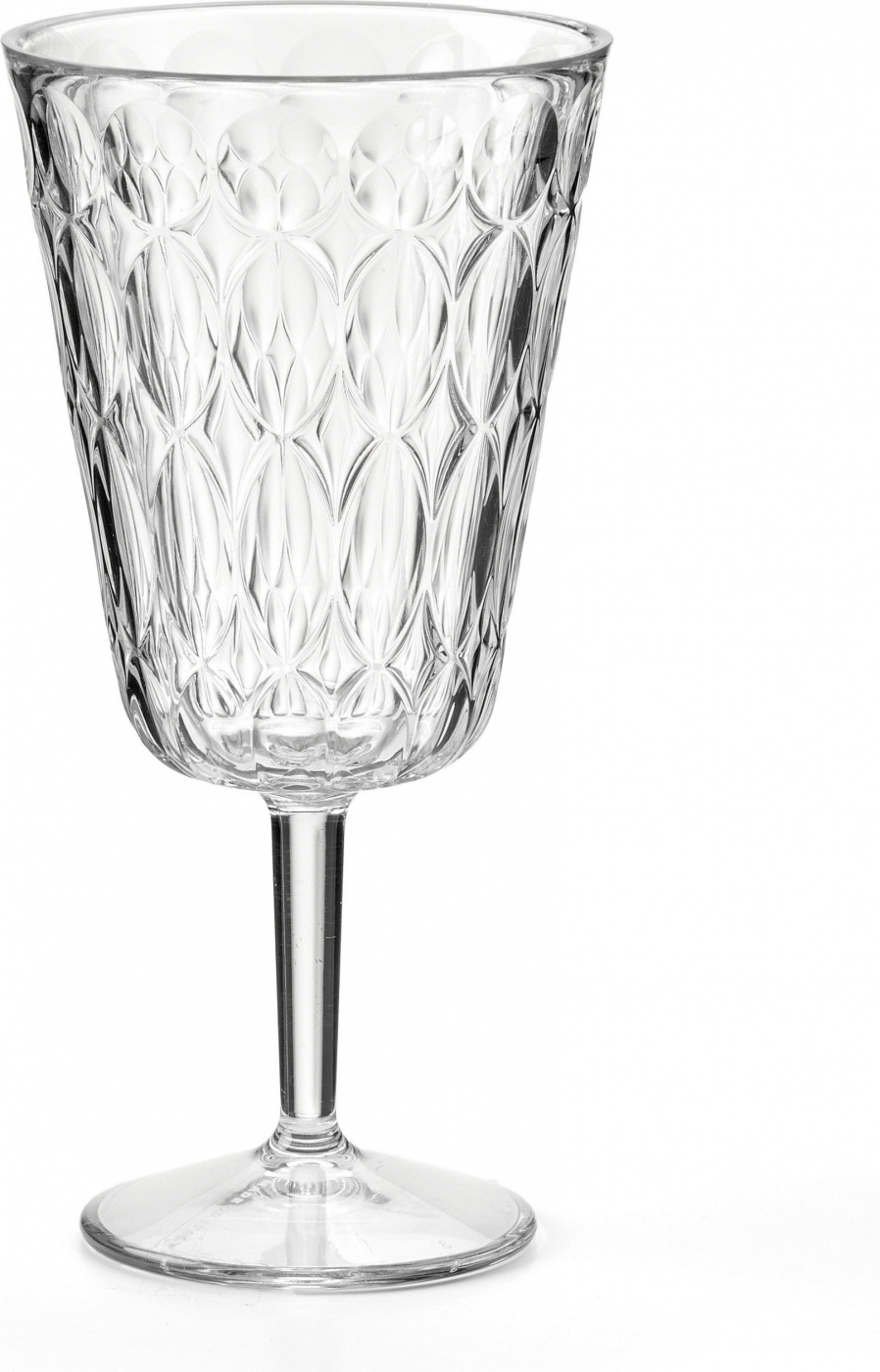 Guzzini Set om 4 - Vanity vinglas, 330 ml, transparent, biobaserad akrylkristall, 069400AR00