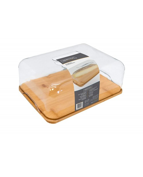 Bambu tallrik för servering av ostar, med lock Vin Bouquet, FIH 676, 850836