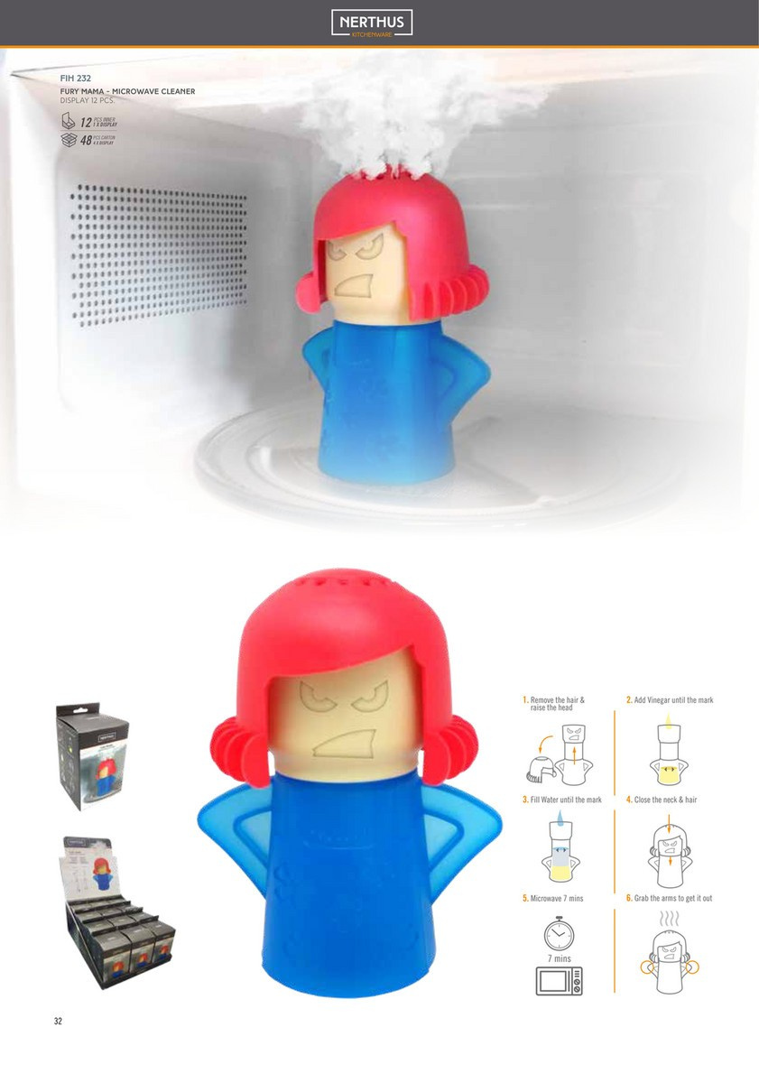 Mikrovågsugn cleaner, Vin bouquet, FIH232