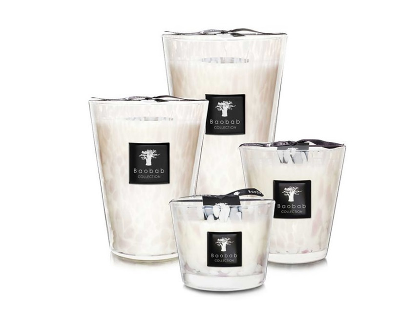 Doftljus White pearls